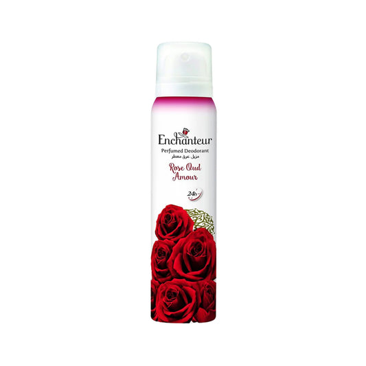 Enchanteur Rose Oud Amour Body Spray For Women 150ml